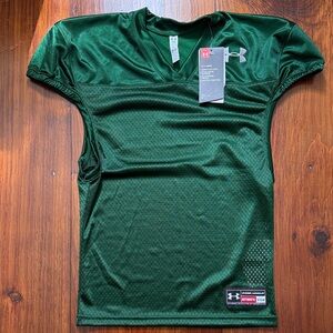 Under Armour Kids Dark Green Athletic Jersey